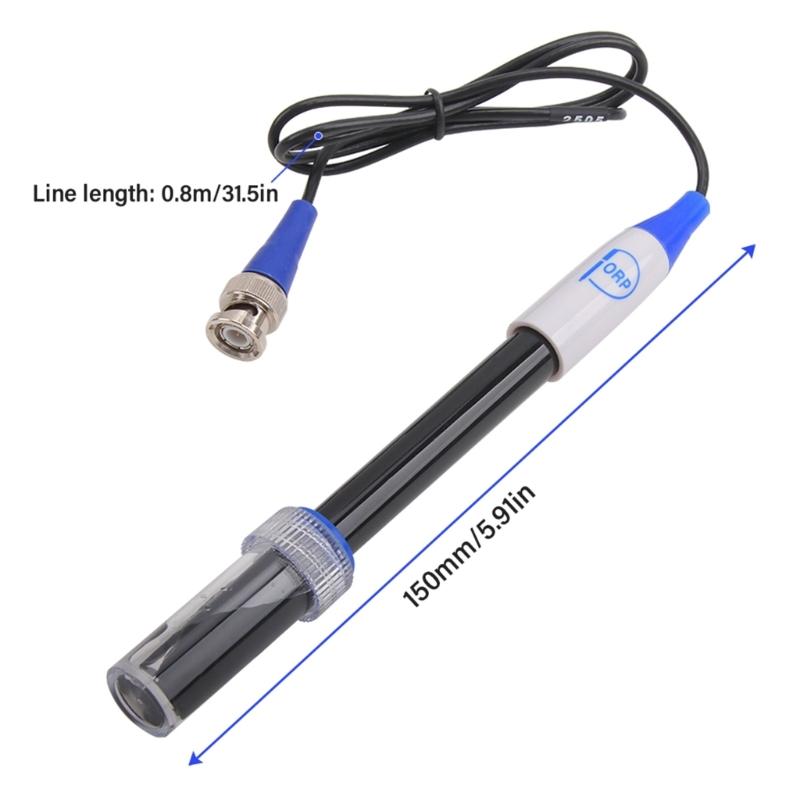 ORP Measurement Tool 501-2 BNC ORP Sensor Probe Featuring Metal Loop For Easy Cleaning And Accurate Readings Check