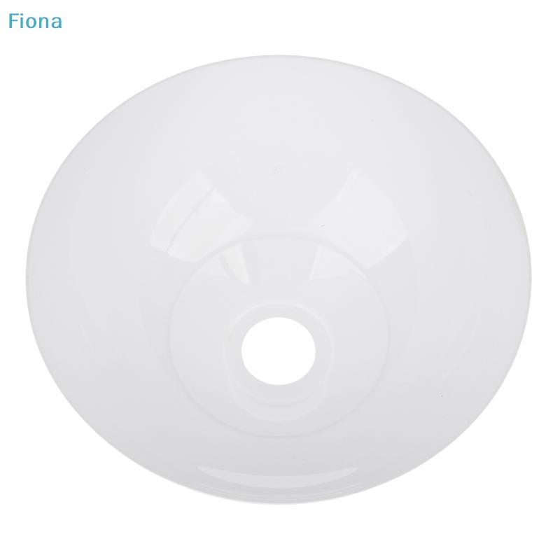 245MM Opening White PP Plastic Lamp Shades With Bowl Pattern For E27 Torchiere Lamp Cover Replacement Lighting Accessory