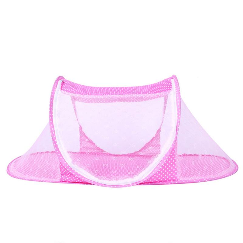 Summer Breathable Baby Crib Mosquito Net Foldable Home Baby Cot Mosquito Net Encrypted Gauze Newborn Bed Mosquito Nets Cartoon