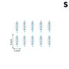10Pcs Fishing Feeder Bait Cage Stainless Steels Fishing Carp Feeder Portable Carp Fishing Lure Spring Feeder Bait Holders
