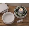 Round Storage Bowl Silicone Molds Candle Tray Molds Plaster Molds Epoxy Resin Molds Castings Molds Flower Pots Molds