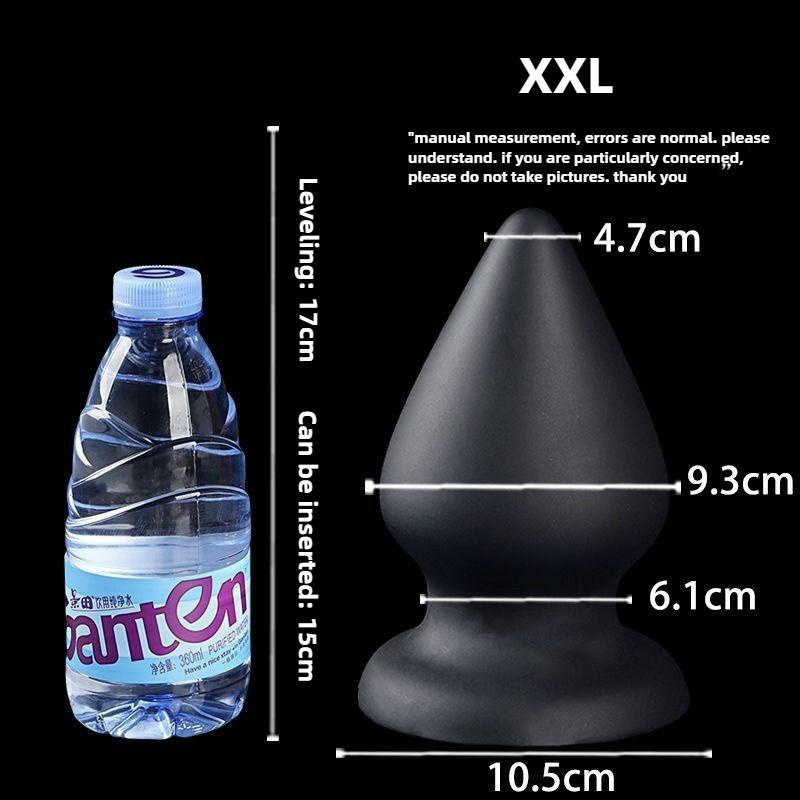 6 Sizes Huge Anal Plug Comfortable Silicone Anal Dildo Suction Cup Big Butt Plug,Anal Dilator Adult Anal Sex Toys for Women Anus