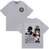Uomo Donna Moda Streetwear T-shirt Rapper Dellafuente Fc Album 2026 Tour Cover Magliette Cotone Casual Oversize