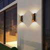 Creative LED Wall Lamp Wireless Up Down Light Outdoor Wall Light Two-Way Lighting IP65 Waterproof Bedside Lamp Garden Lighting