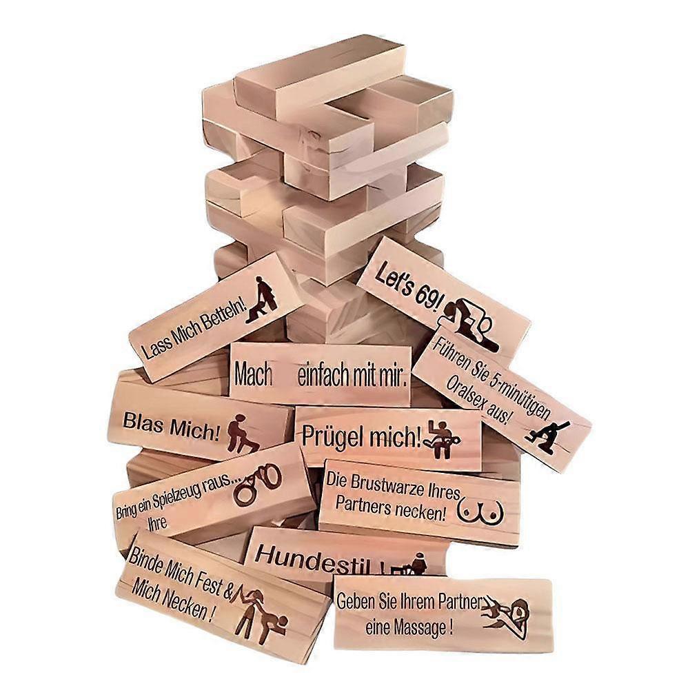 Cross-Border Super Naughty Block Tower Game Adult Couples Party Gift