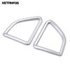 Front Air Condition Vent Outlet Cover Trim For Ford Edge 2015 2016 2017 2018   Matte Frame Sticker Interior Accessories