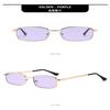 Metal Sunglasses Uv400 Retro Sunglasses Small Square Sunglasses Trendy For Shopping Cycling Work