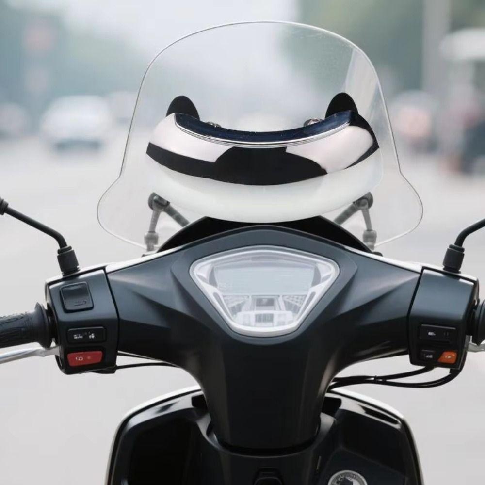 180 Degree Wide Angle Windshield Wide Angle Mirror HD Convex Mirror Motorcycle Accessories