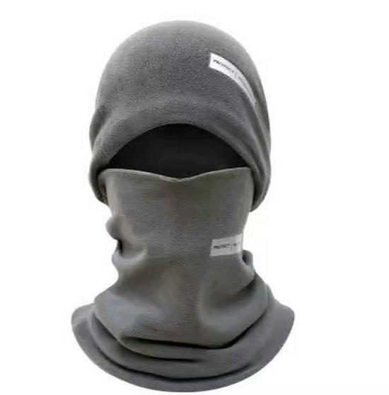 Winter Warm Fleece Neck Gaiter & Windproof Hat for Outdoor Cycling & Skiing