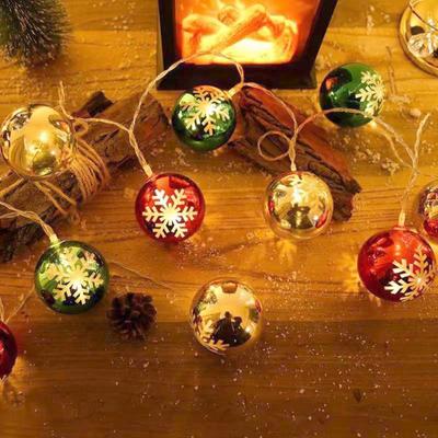 Christmas Day Atmosphere Decoration Light String, Small Lights, Christmas Tree Pendant, Colorful Light String