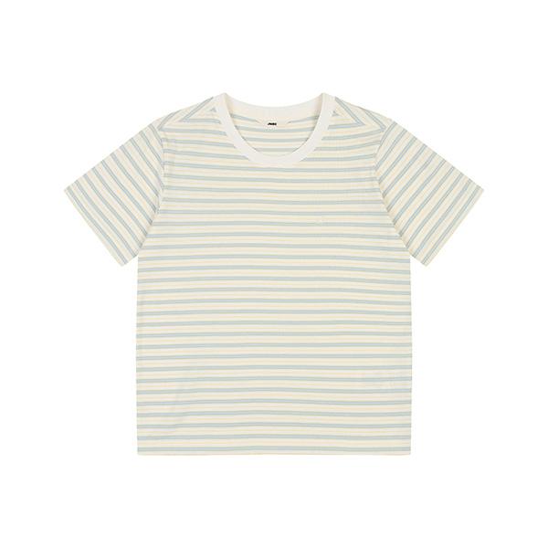 JAMBANGEE Women'S) Jb Embroidered Soft Stripe T-Shirt Ao2Wts464-Ye