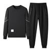 Men's Spring & Autumn Fashionable Casual Sweatshirt & Sweatpants Two-Piece Set