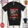 Custom Name Badminton On Santa's Naughty List Fantastic Christmas Player Shirt