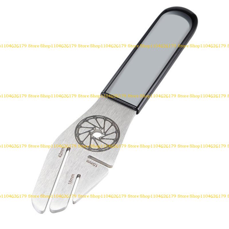 A1A2 Professional Bike Disc Brake Truing Tool Bike Brake Rotors Alignment Tool for Cycling Enthusiasts