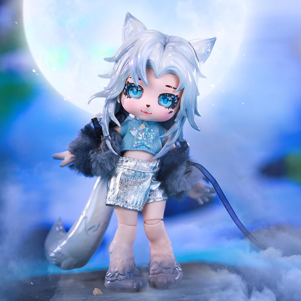 DBS  MAYTREE 14cm Ancient Beast Doll OB11 Doll BJD Collectible Animal Style Kawaii Toy Birthday Gift Series