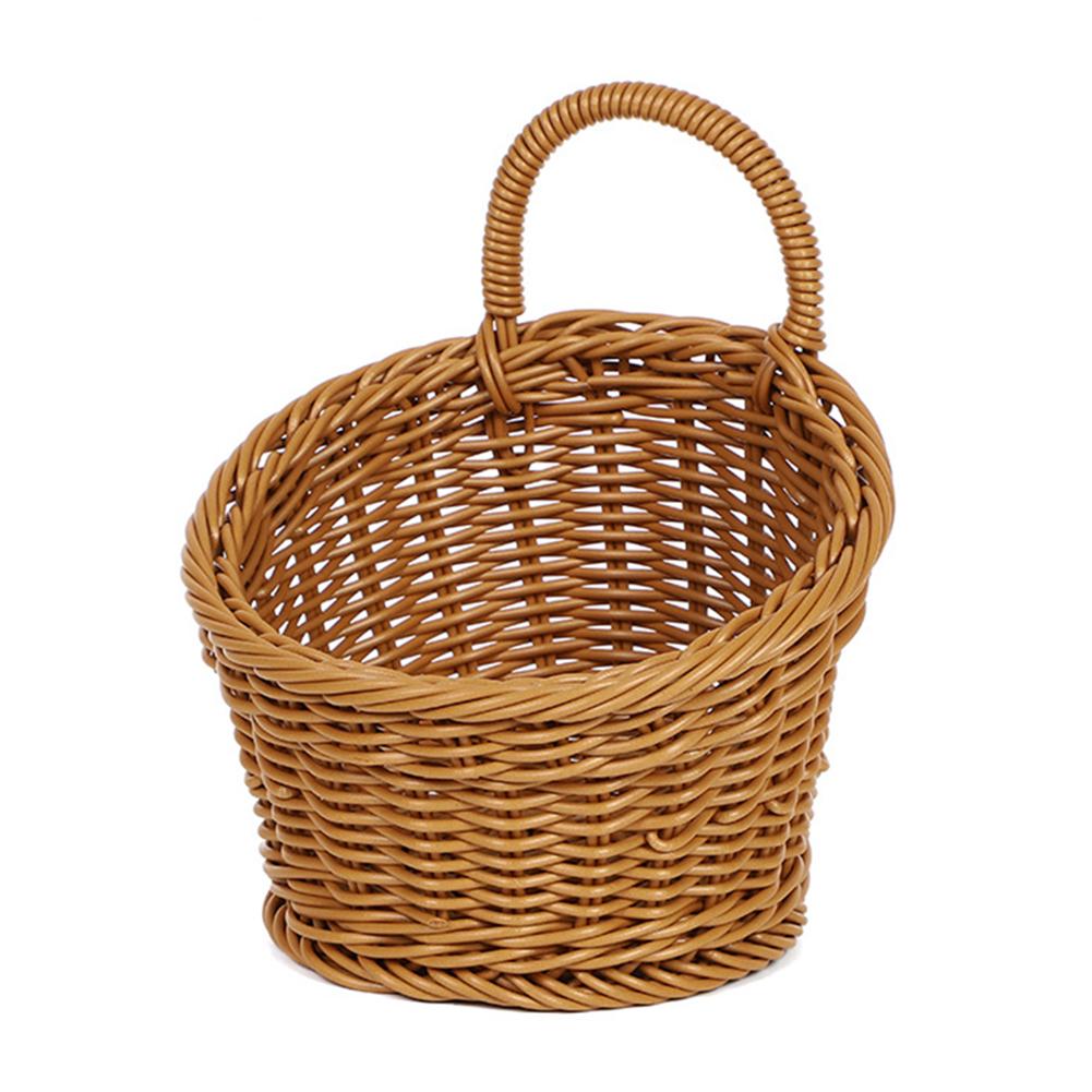 

Легко моющаяся пластиковая корзина для организации кухонных мелочей 1#