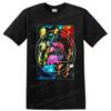 Linkin Park Abstract Portrait Rock Band T Shirt Colorful Music Fan Graphic Tee