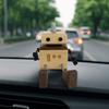 Wood Essential Oil Fragrance Expander Hand Made Car Mounted Perfume Robot Fragrance Bottle  Car