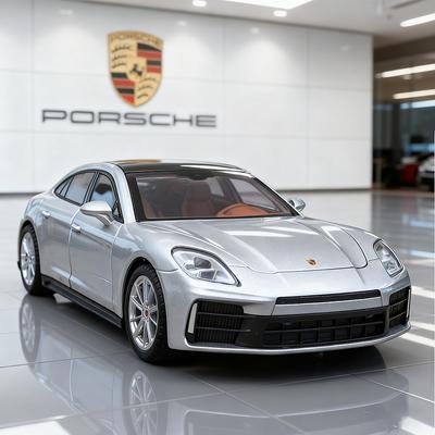 NEU 1:24 Porsche Panamera Supercar Legierung Auto Modell Sound und Licht Pull Back Kinderspielzeug Sammlerstücke Geburtstagsgeschenk