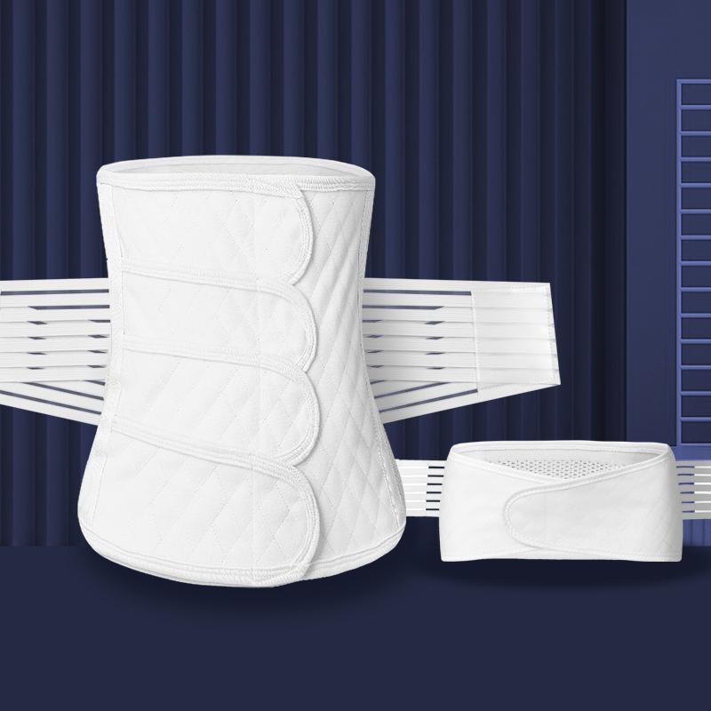 5xl Corset pentru Femei Bandă de Reparație Talie Corecție Pelvis Set Centură Postpartum pentru Abdomen După Naștere L white