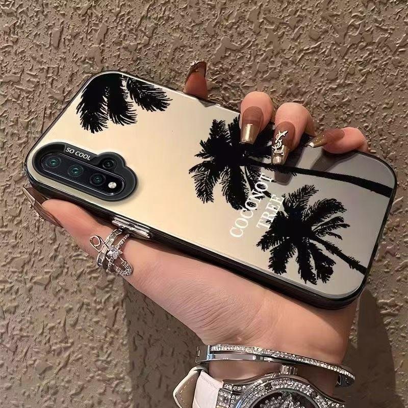 The new coconut tree is suitable for Samsung Galaxy S25 mobile phone case Samsung S24ULTRA foreign trade S22U