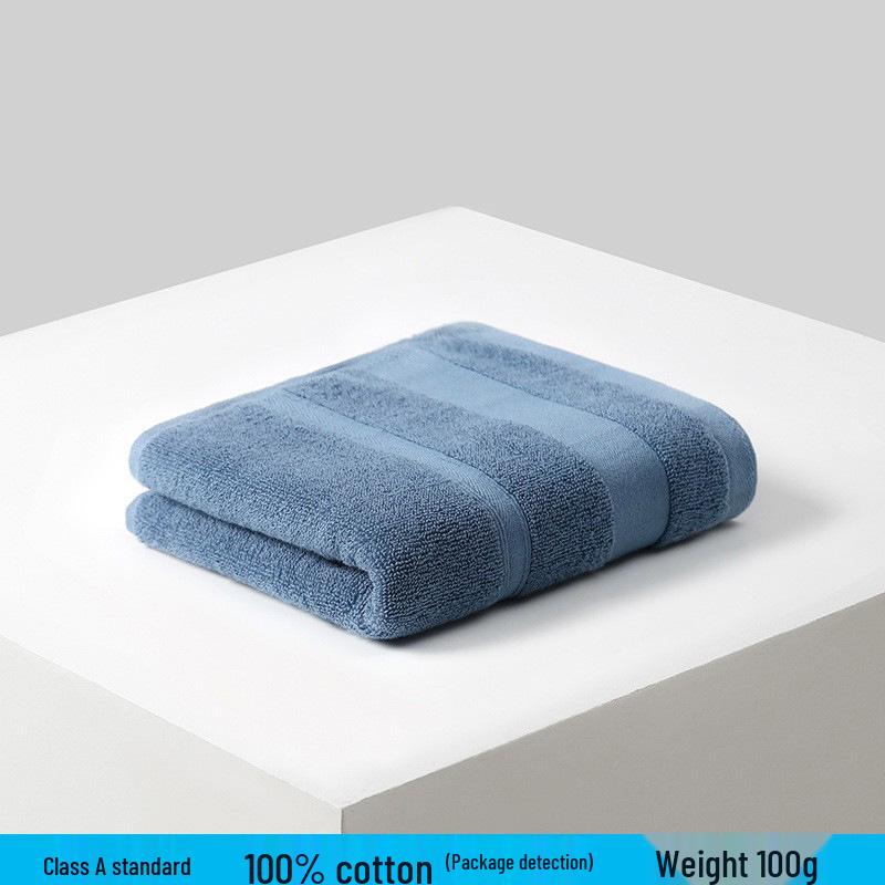 Serviette de bain épaisse absorbante en pur coton pour la maison et le lavage du visage