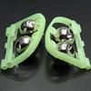 3pcs Strong and Durable Fluorescent Fishing Rod Night Light Fishing Rod Night Fishing Pointed Clip Double Bell Alarm Fishing Rod