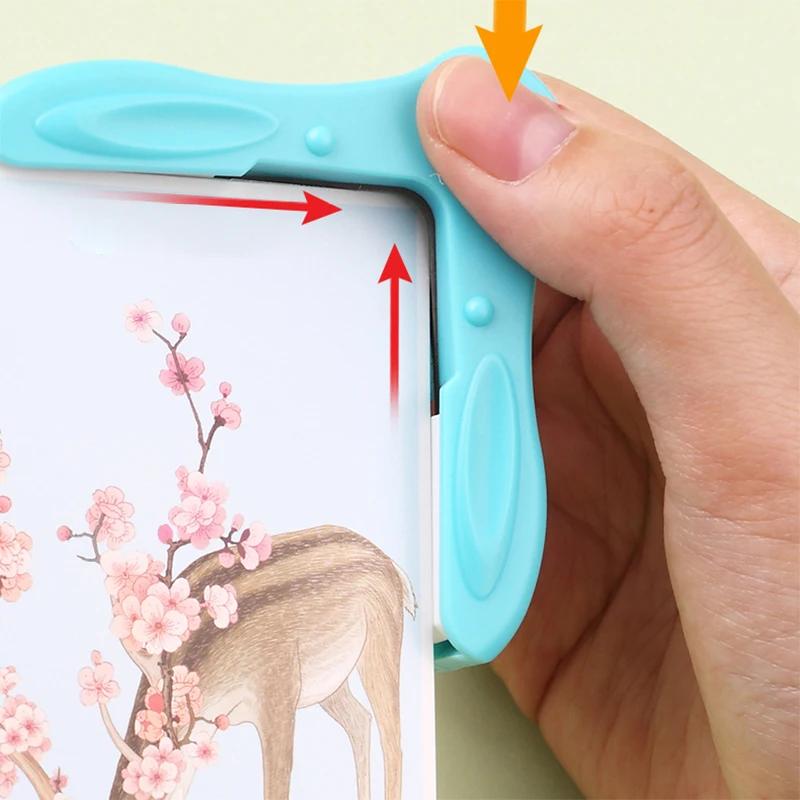 Candy Color R5 R4 R7 R10 Corner Rounder Paper Cutter Punches For Scrapbooking Card Po Craft Do-It-Yourself Kit School Stationery