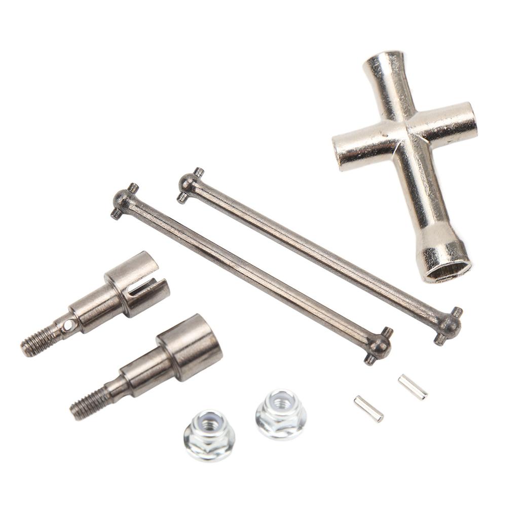 RC Car Rear Drive Shaft Replacement Steel Rear Axle Shaft for SCY 16101 16102 16103 16201 116 RC