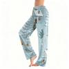 Women's Casual Fashion Christmas Printed Flannel Pants Pajama Pants