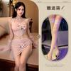 Sexy underwear new Guochao antique sexy perspective belly pocket summer pure passion light yarn Hanfu temptation suit