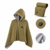 Heated Hooded Blanket for Car, Outdoor and Use