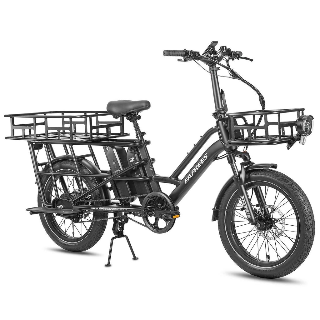 Fafrees FF20 CUV Electric Cargo Bike 250W with48V 12Ah Dual Batteries 20inch