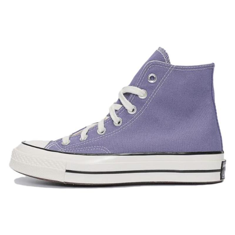 

Converse Chuck Taylor 70S SEASONAL Trendy Versatile High Top Espadrilles Unisex Purple 35 фиолетовый