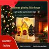 LED Warm Light Christmas House Ornament - Festive Desktop Decoration Gift