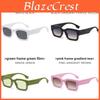 Lunettes de soleil carrées F House pour sports d'extérieur avec protection UV400 pour adultes soucieux de la mode