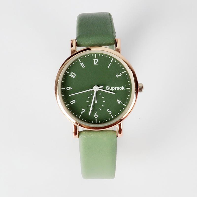 

Women s Retro Mori Girl Watch - Elegant Minimalist Style for Students