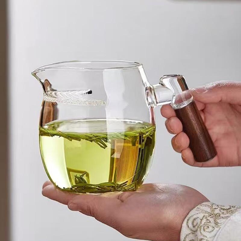 

Crescent Filter Heat-Resistant Glass Teapot