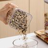 Airtight Food Container with Pop Lid Stackable Kitchen Pantry Organizer One Button Opening Flour Sugar Container for Cereal Rice Flour Pasta Snacks