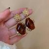 Fashion Pendant Earrings Trend Vintage Geometry  for Women  2022 Korean Jewelry Bohemia Acrylic Accessories Party Gift