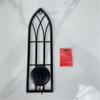 Vintaged Iron Wall Hanging Candle Holder Tealight Pillar Stand for Home Decoration Wall Hanging Sconce