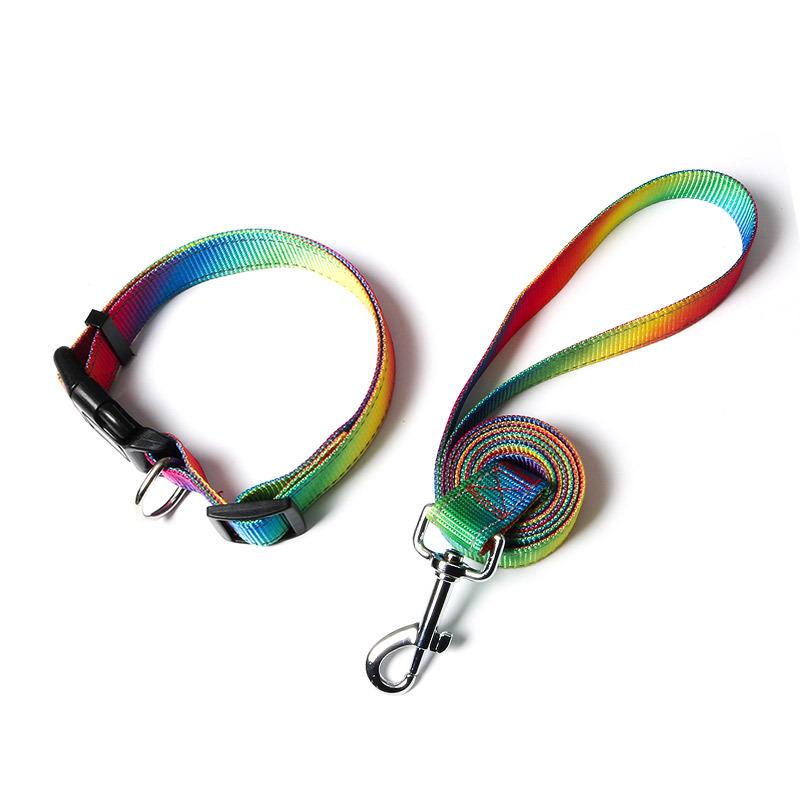 

Dog leash Pet leash Colorful dog leash Dog chain Vest type Chest strap Medium and small dog leash S--1.5*120cm
