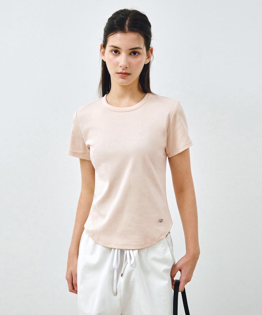 MONGDOL Essential Round Neck Short Sleeve T-Shirt Mdts073_10 Colors