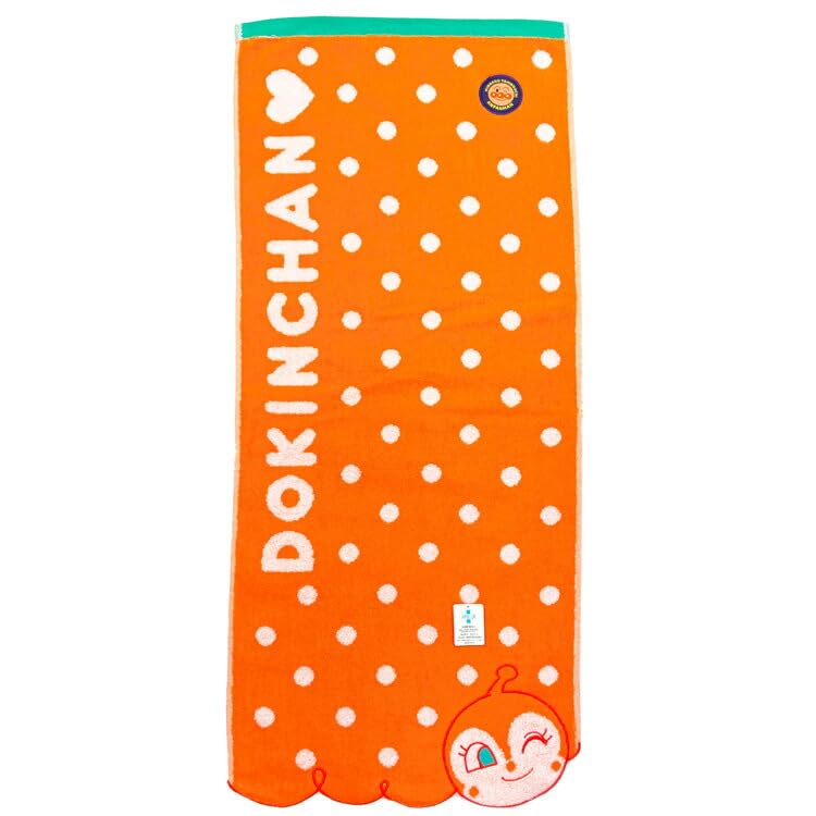 

Marushin Anpanman Face Towel 768824 Marushin Hello! Dokin-chan оранжевый