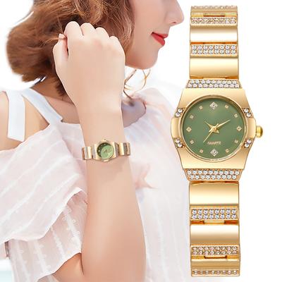 Luxus Strass Damen Quarz Uhr Mode Kleines Zifferblatt Stahlband Armbanduhren für Mädchen Uhr Reloj Mujer