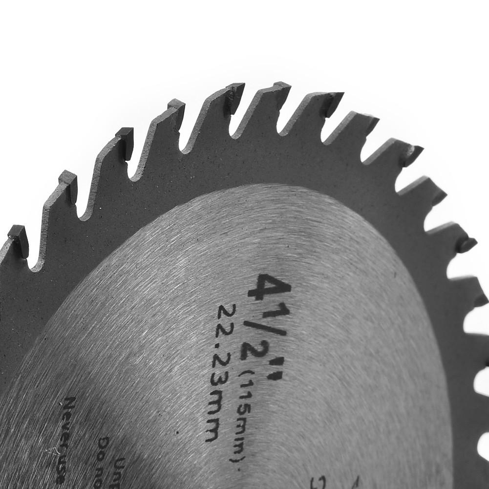 115mm 4.5inch 40 Teeth Carbide Circular Saw Blade Disc Cutter For Wood Cutting Tools Woodworking Cutting Saw Blade Disc