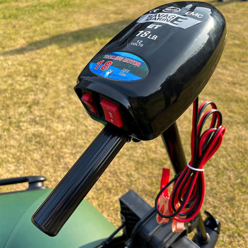 SAVAGE MARINE 18lbs Thrust 12v Electric Trolling Motor Engine for Inflatable Boat Kayak Speed Boat Accessories