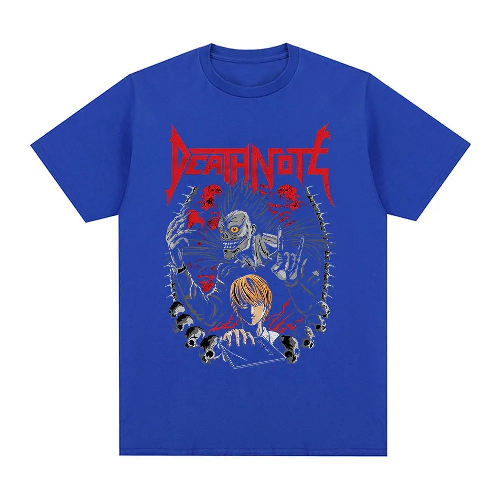 Anime Death Note Ryuk Yagami Light T Shirt Unisex Women Clothing Cotton Oversized Tshirt Fashion Vintage Short Sleeve Tshirts