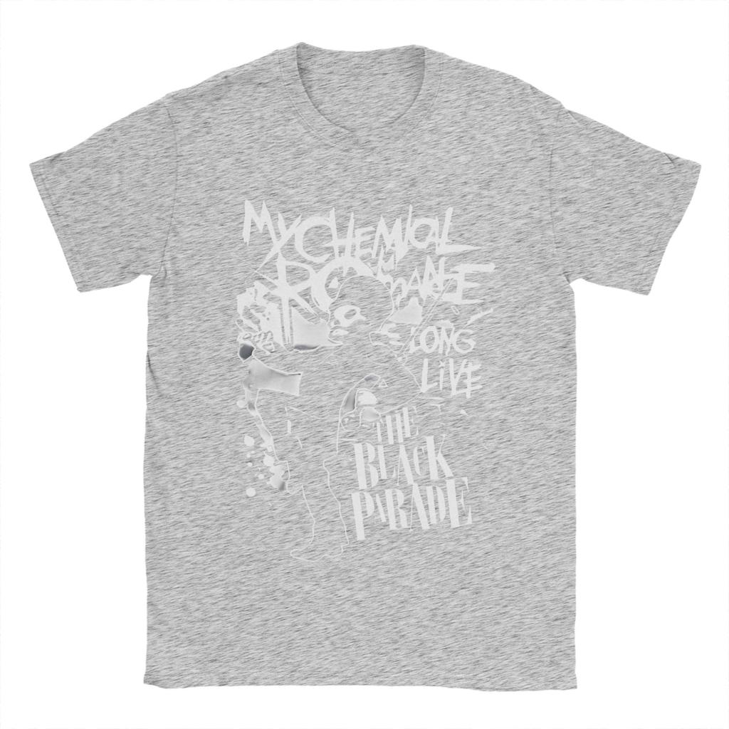 Męskie Damskie Koszulki The Black Parade Tour My Chemical Romance Czysta Bawełna Ubrania Okrągły Dekolt T-Shirt 4XL 5XL 6XL Koszulka