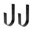 2PCS Curtain Holdbacks Tie Backs Iron Modern U Shaped Curtain Wall Hooks Holders for Drapes Bedroom
